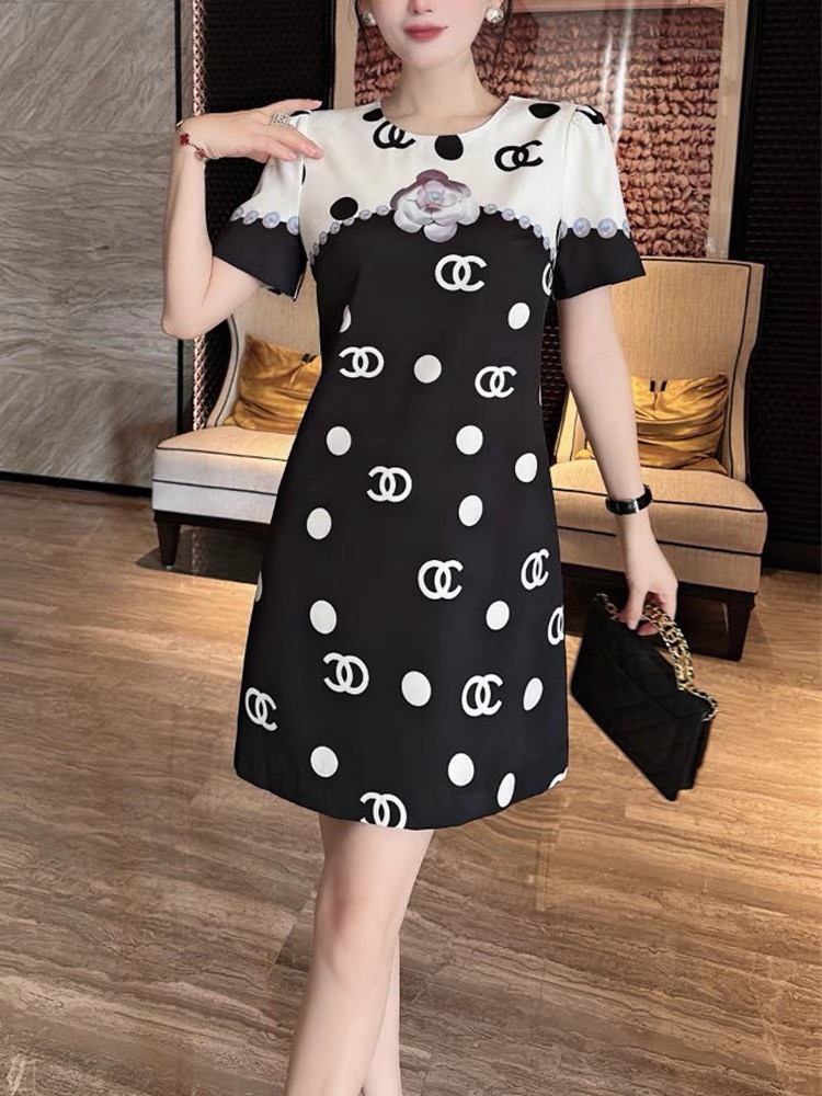 ĐẦM LỤA CHANEL CAO CẤP D150